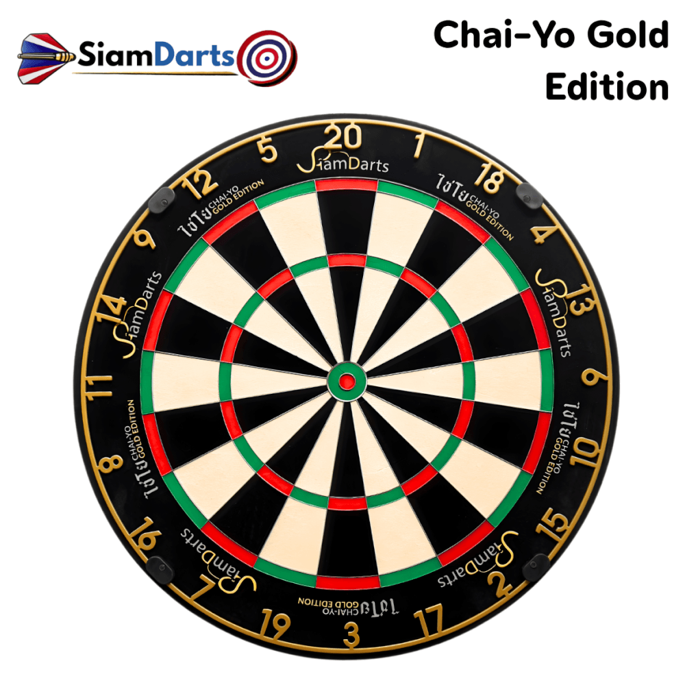 กระดานปาเป้า SIAMDARTS CHAI-YO GOLD EDITION DARTBOARD 18